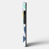 Muster für Minze und Gelbe Lemonen Case-Mate iPhone Hülle (Rückseite / Links)