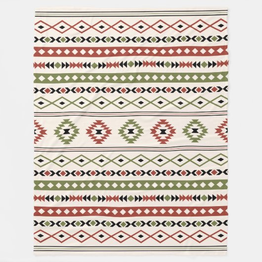 Muster für Mixed-Motive aus rostgrünem Schwarz Fleecedecke (Vorderseite)