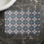 Muster für moderne Chic Geometric Floral Monogram Badematte