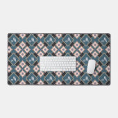 Muster für moderne Chic Geometric Floral Monogram Schreibtischunterlage (Tastatur & Maus)