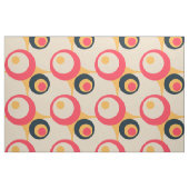 Muster für moderne geometrische Retrokreise Stoff (Yard (91,4 cm))