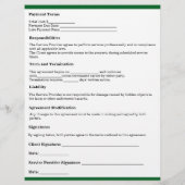 Muster für moderne Pflegeverträge Flyer (Hinten)