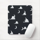 Muster für Mond und Wolken Mousepad (Mit Mouse)