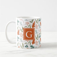 Muster für Monogram Whimsical Fall Botanicals