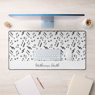 Muster für Musikanmerkungen Personalisiert Schreibtischunterlage