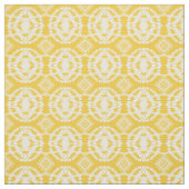 Muster für Mustard und White Flow Geometrie Stoff (Muster)
