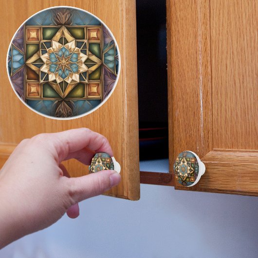 Muster für Mute Jewel Colors Keramikknauf