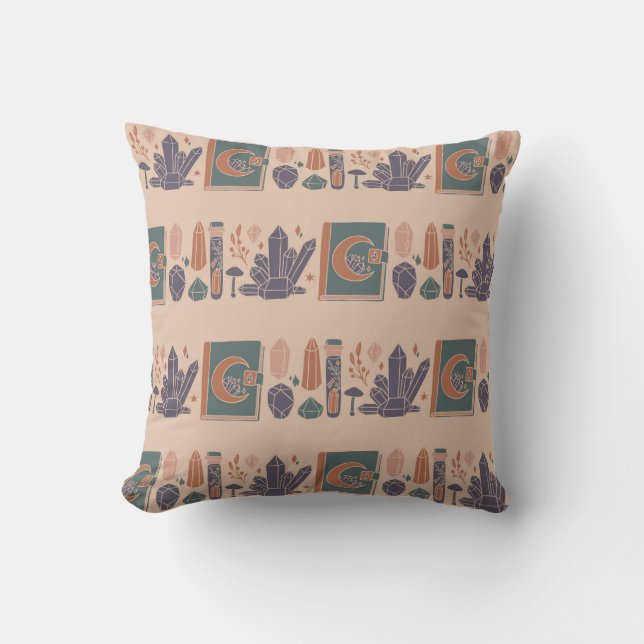 Muster für mystische Elemente Kissen (Vorderseite)