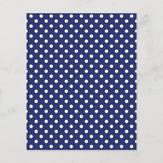 Muster für Navy-Blue-Polka-Punkte