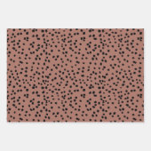 Muster für neutrale Farben Geschenkpapier Set (Vorderseite 3)