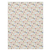 Muster für neutrales Vintages Baby-Kinderzimmer Tischdecke (Vorderseite)