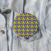 Muster für niedliche Abstrakte Blume Button (Beispiel)