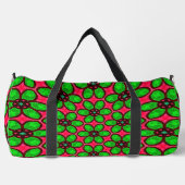 Muster für niedliche Abstrakte Blume Duffle Bag (Vorderseite)