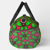 Muster für niedliche Abstrakte Blume Duffle Bag (Rechts)