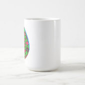 Muster für niedliche Abstrakte Blume Kaffeetasse (Mittel)