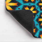 Muster für niedliche Abstrakte Blume Mousepad (Ecke)