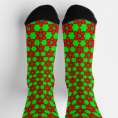 Muster für niedliche Abstrakte Blume Socken (Oben)
