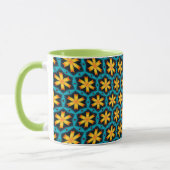 Muster für niedliche Abstrakte Blume Tasse (Links)