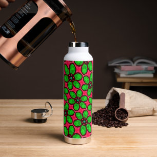Muster für niedliche Abstrakte Blume Trinkflasche