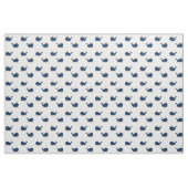 Muster für niedliche Blauwale und Weißwale Stoff (Fat Quarter (45,7 x 55,9 cm))