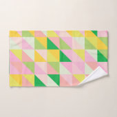 Muster für niedliche geometrische Muster in Frühja Badhandtuch Set (Handtuch)