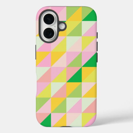 Muster für niedliche geometrische Muster in Frühja Case-Mate iPhone Hülle (Rückseite)