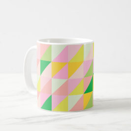 Muster für niedliche geometrische Muster in Frühja Kaffeetasse