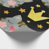 Muster für Niedliche Heimtiere Geschenkpapier (Ecke)