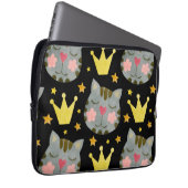Muster für Niedliche Heimtiere Laptopschutzhülle (Vorne Rechts)