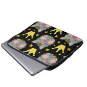 Muster für Niedliche Heimtiere Laptopschutzhülle (Vorne Knopf)