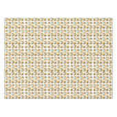 Muster für niedliche Hummeln und Regenbogen Tischdecke (Vorderseite (Horizontal))