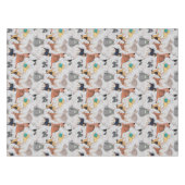 Muster für niedliche Hunde und Katzen Tischdecke (Vorderseite (Horizontal))