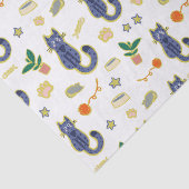 Muster für Niedliche Katzen Seidenpapier (Detail)