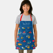 Muster für niedliche Konstruktionsbewegungen Schürze (Insitu)