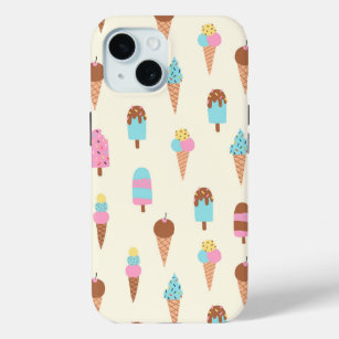 Muster für niedliche Pastelleis-Süßigkeiten Case-Mate iPhone Hülle