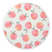 Muster für niedliche Peaches Keramikknauf (Vorderseite)