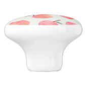 Muster für niedliche Peaches Keramikknauf (Seitenansicht)