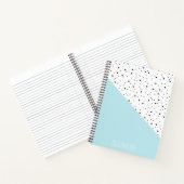 Muster für niedliche Punkte Notizblock (Innenseite)