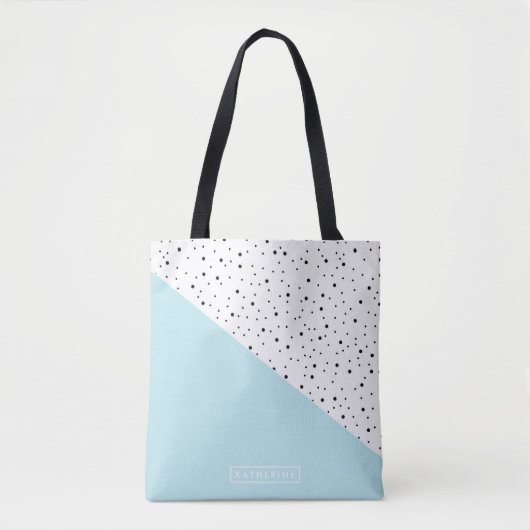 Muster für niedliche Punkte Tasche (Vorderseite)