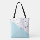 Muster für niedliche Punkte Tasche (Rückseite)