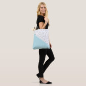 Muster für niedliche Punkte Tasche (Am Model)