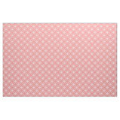 Muster für niedliche, rosa und weiße, überlappende stoff (Yard (91,4 cm))