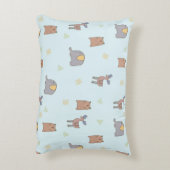 Muster für Niedliche skandinavische Tiere Dekokissen (Rückseite(Vertikal))