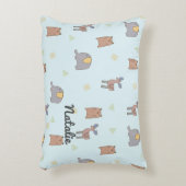 Muster für Niedliche skandinavische Tiere Dekokissen (Vorderseite(Vertikal))