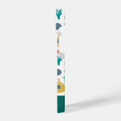 Muster für niedliche Wasserfarben iPhone Hülle (Linke Seite)