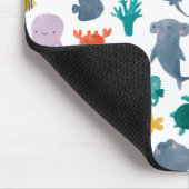Muster für niedliche Wasserfarben Mousepad (Ecke)