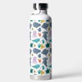 Muster für niedliche Wasserfarben Trinkflasche (Rechts)