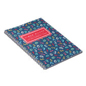 Muster für niedliche Zahlen - Kinder oder Lehrer Notizblock (Rechte Seite)