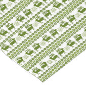 Muster für Nordic Rentier & Snowflakes Kurzer Tischläufer (Ecke)
