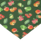 Muster für Obst und Gemüse Tischdecke (Schrägansicht)